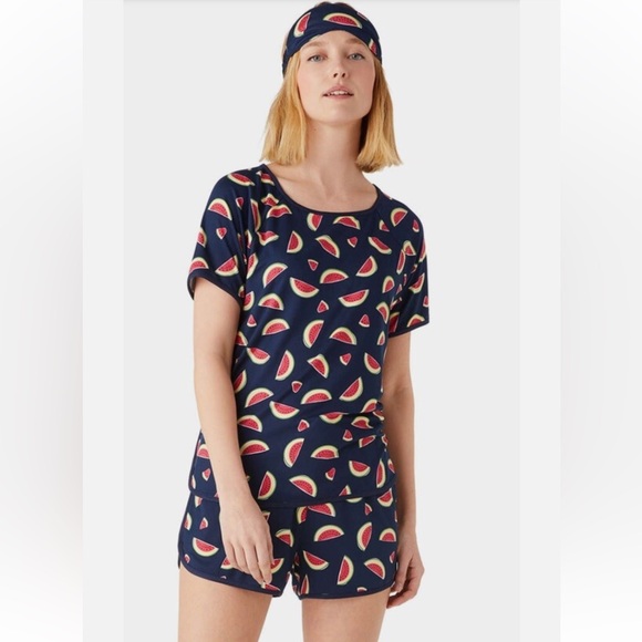 kate spade Other - Kate Spade Navy Watermelon Print Pajama Set